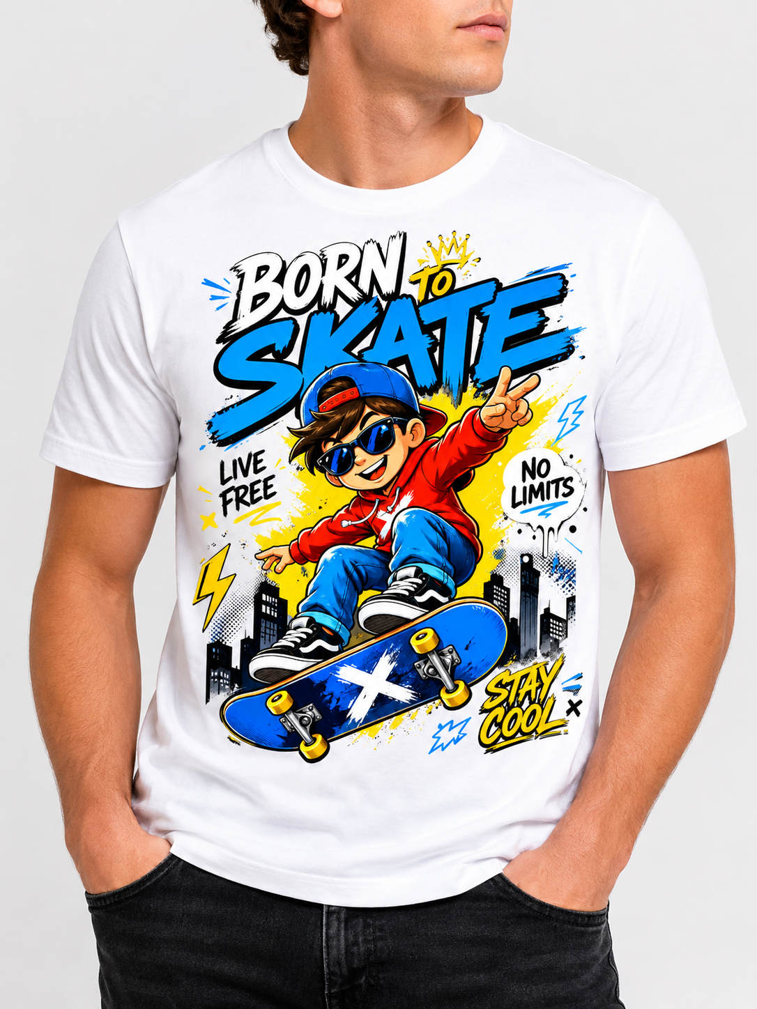 Men’s sublimation T-shirt ￼