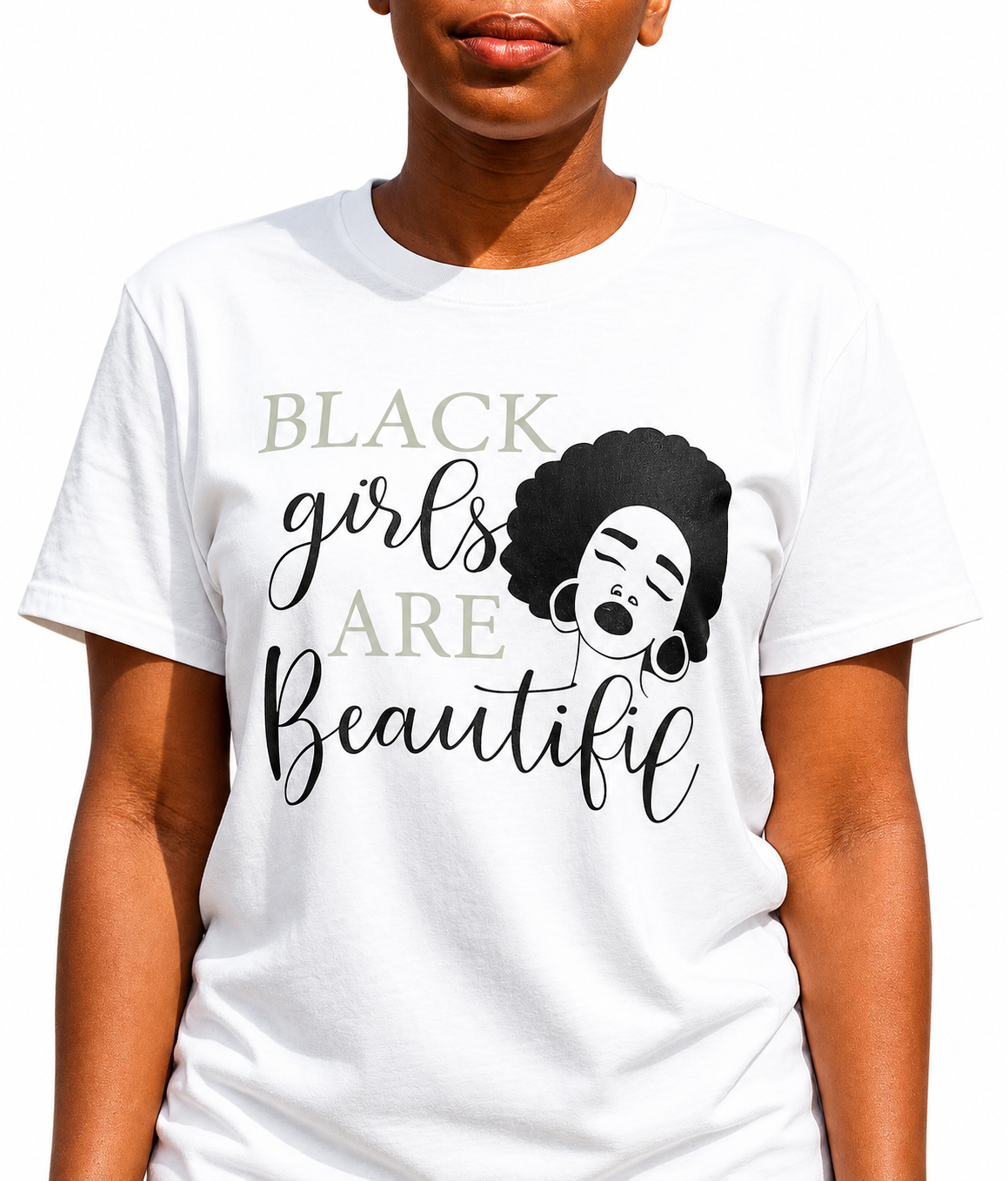 Women’s vinyl print T-shirts ￼