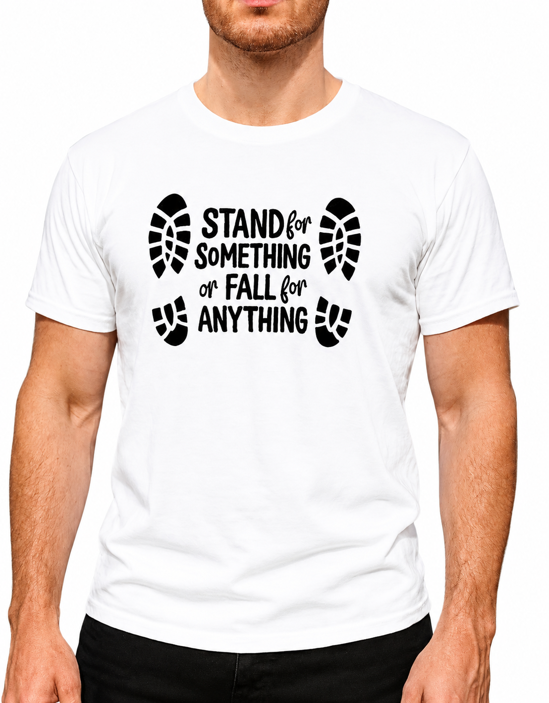 Unisex vinyl printed T-shirt ￼