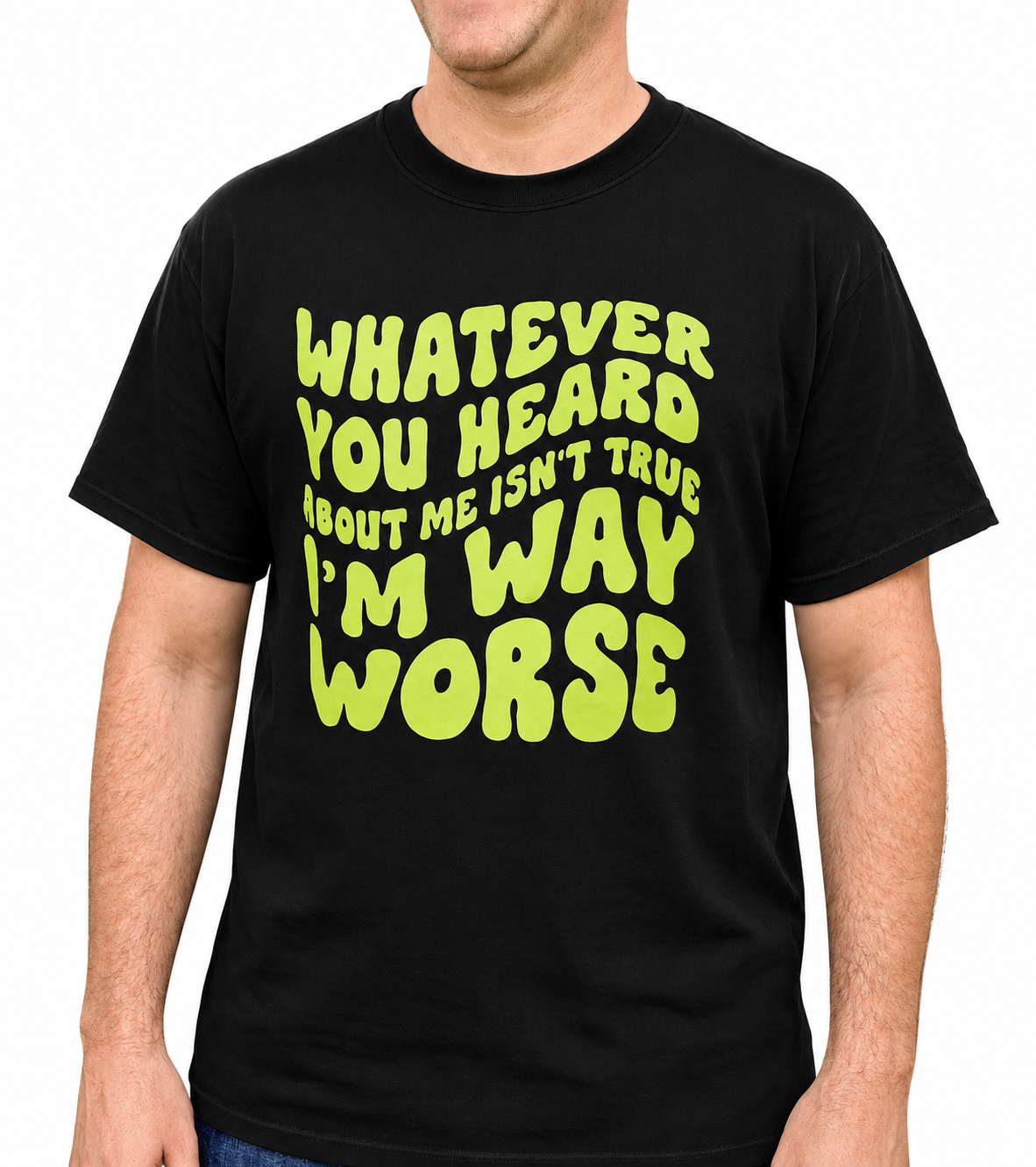 Unisex custom vinyl T-shirt ￼