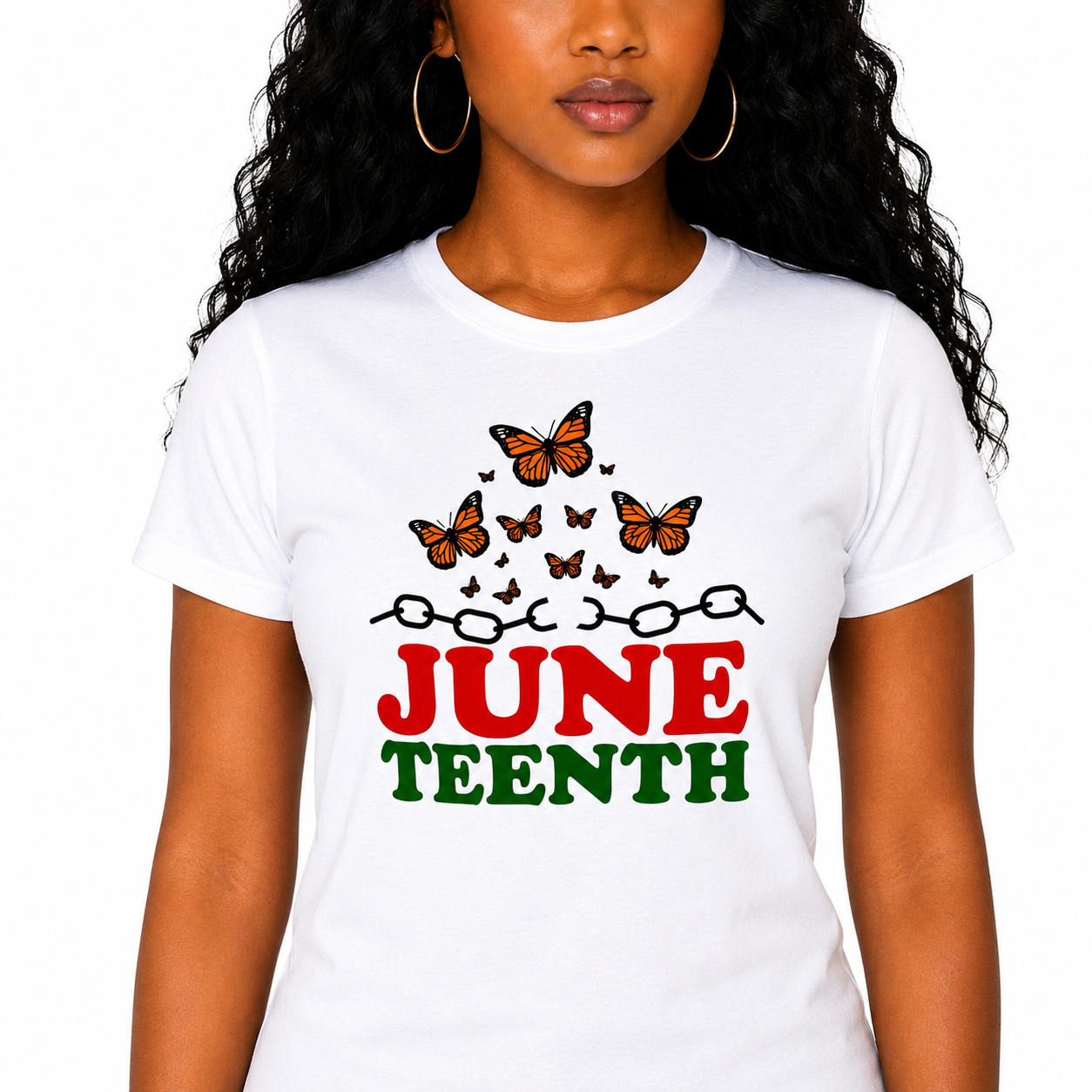 Women’s Juneteenth T-shirt ￼
