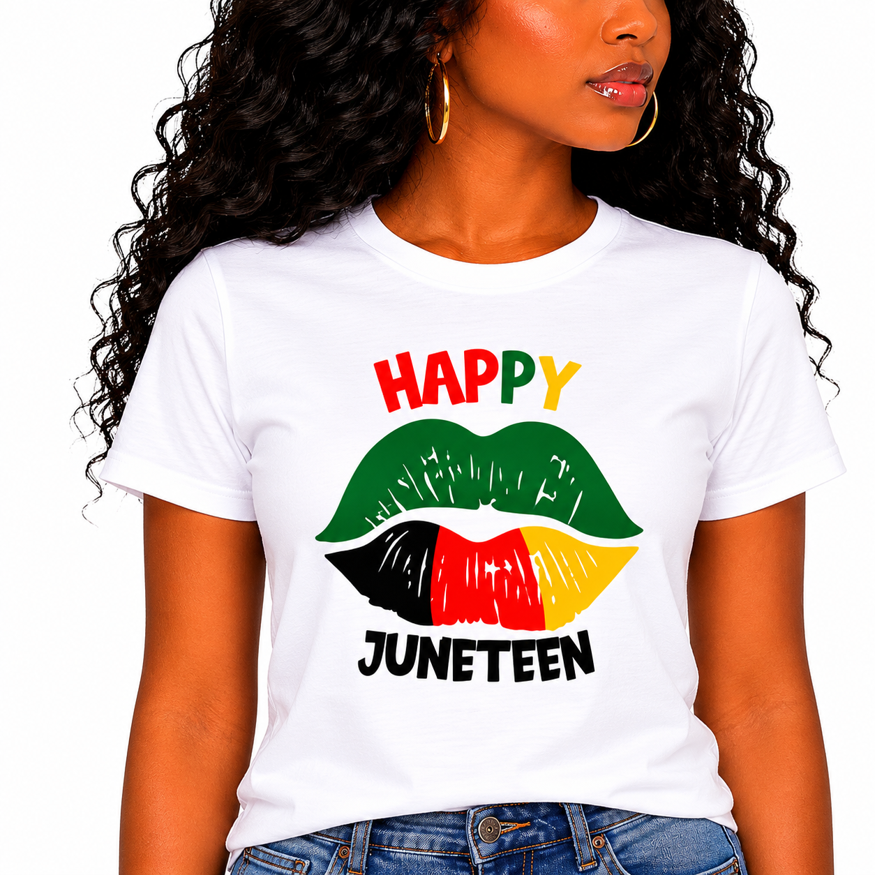 Women’s Juneteenth T-shirts ￼