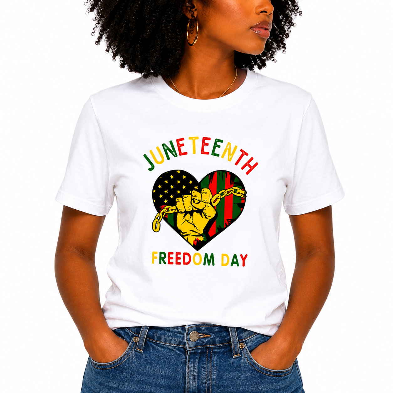 Women’s Juneteenth T-shirt ￼