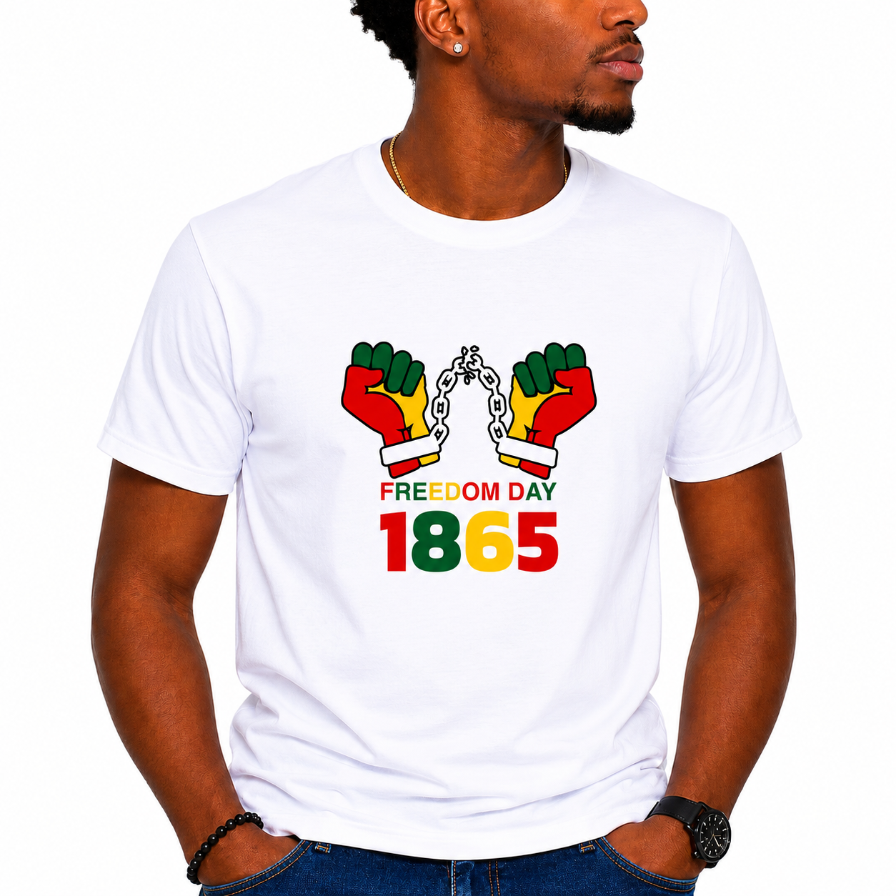 Men’s Juneteenth T-shirt ￼
