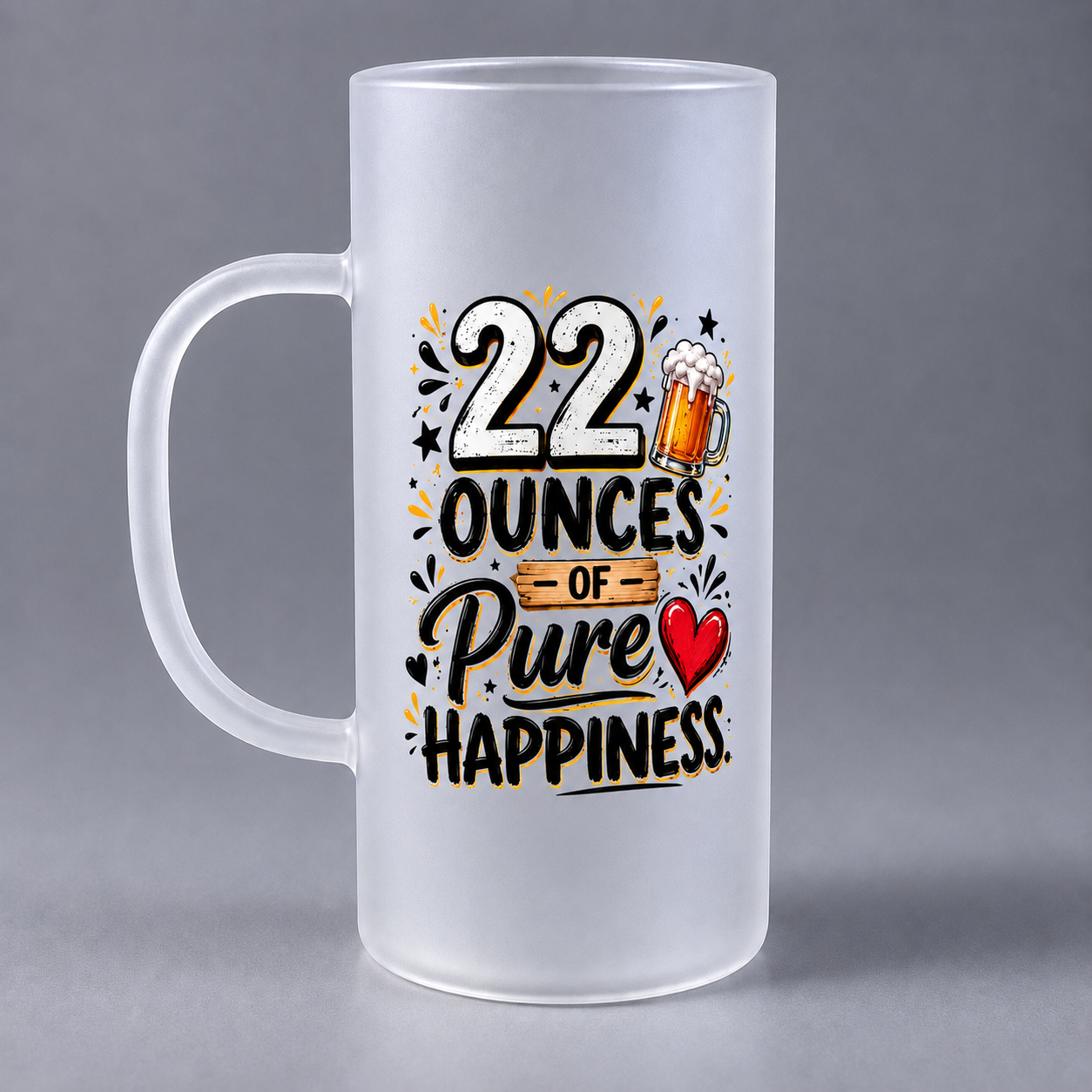 22 ounce beer mugs