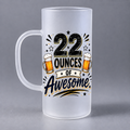 22 ounce beer mugs
