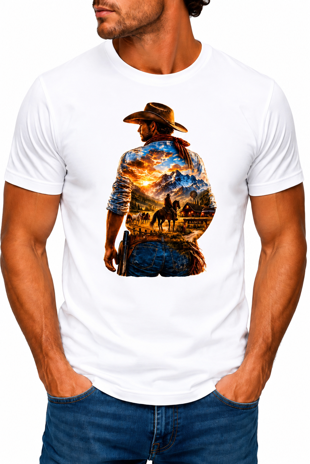 Men’s rodeo T-shirts ￼